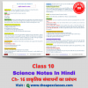 Class 10 Science Chapter 16 notes