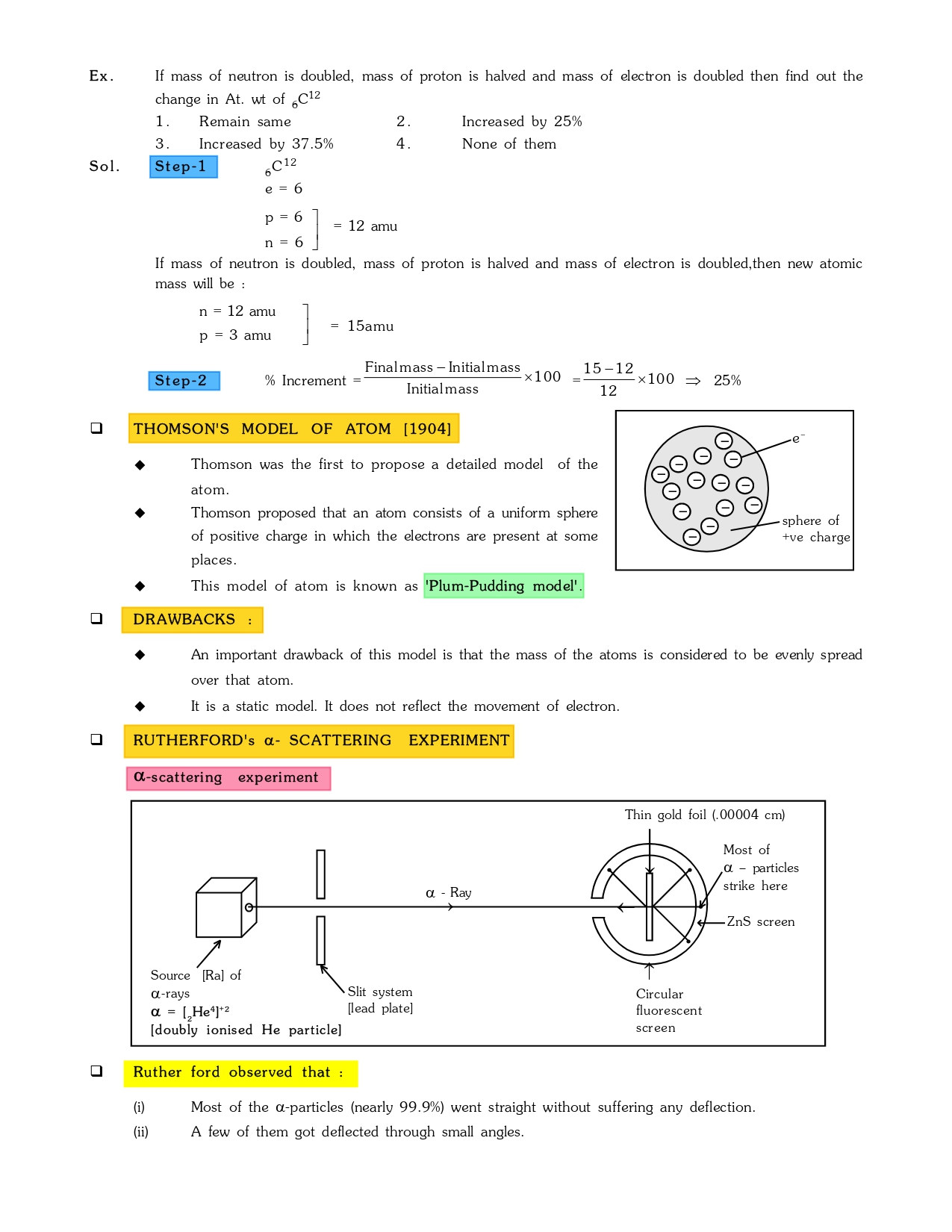 Iit Jee Atomic Structure Apex Classes