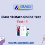 Class 10 Math Test – 1