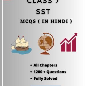 NCERT Class 7 SST MCQs all Chapters in hindi