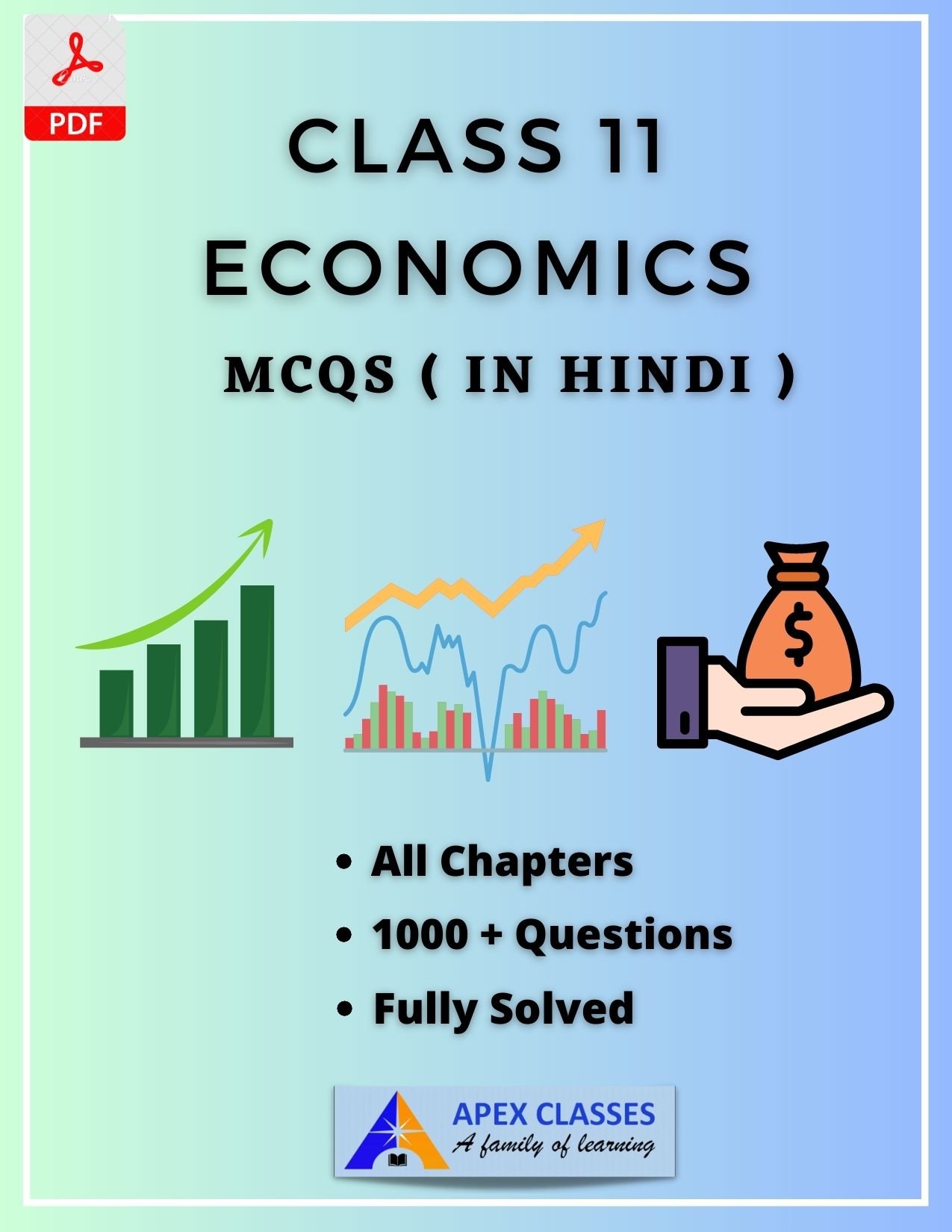 NCERT Class 11 Economics MCQs all Chapters in Hindi PDF
