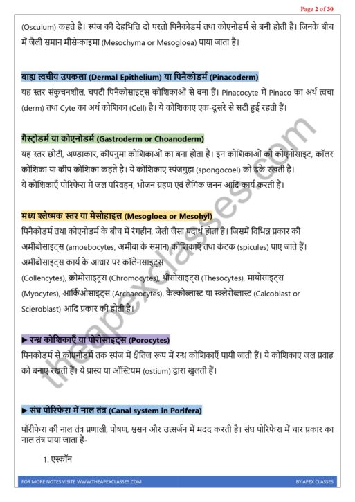 Class 11 Biology Notes In Hindi PDF ( All Chapters ) - Image 4