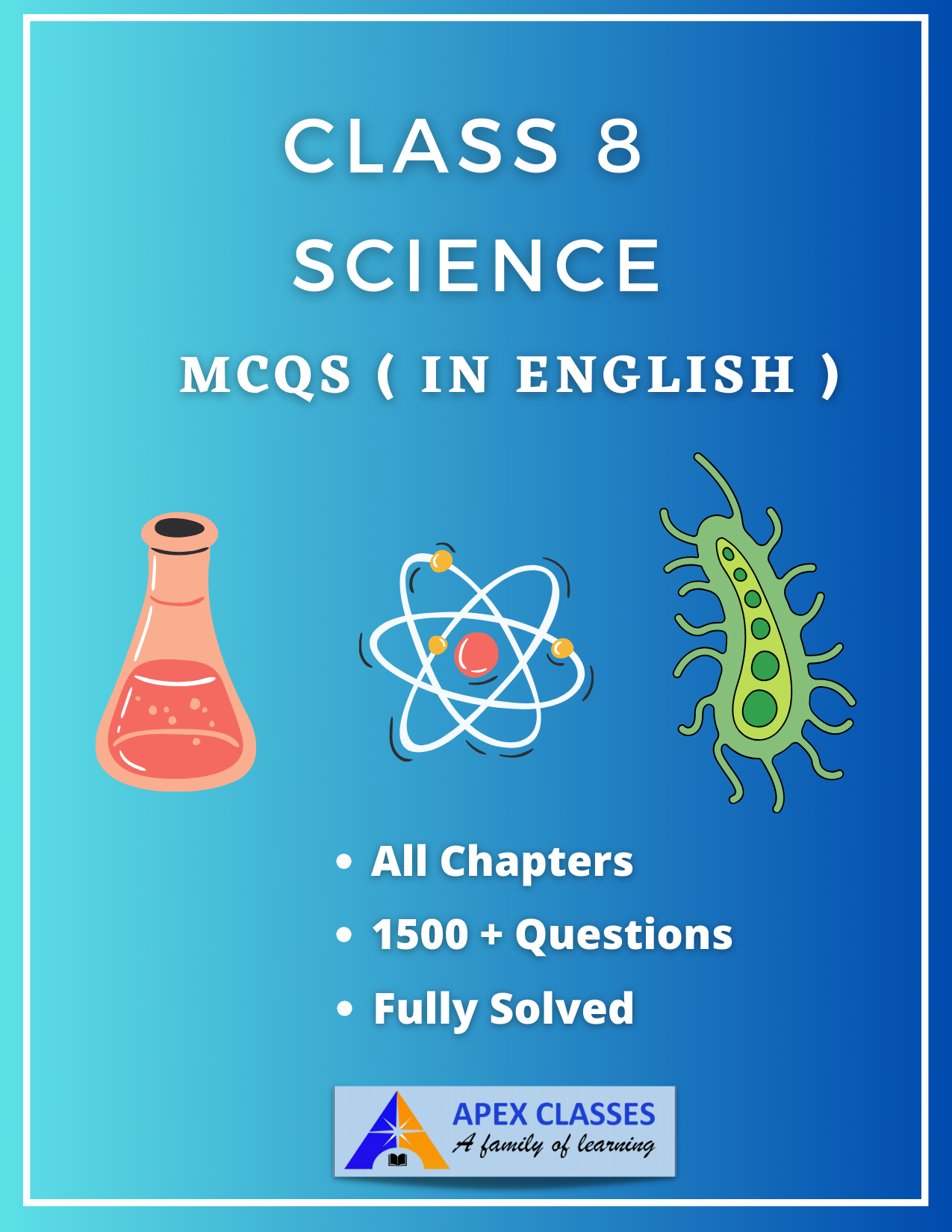 Class 8 Science MCQs in English PDF