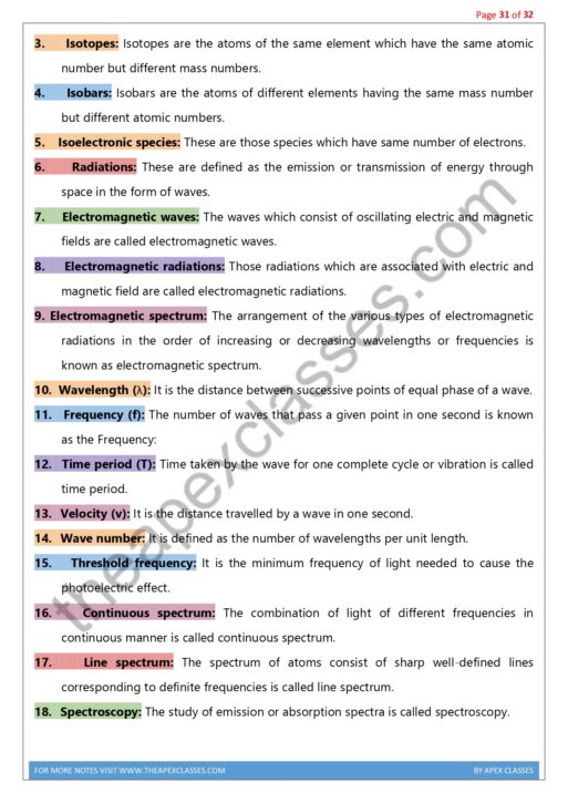 Class 11 Chemistry Notes In English PDF ( All Chapters ) - Image 4