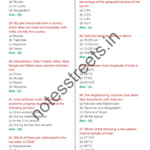 Class 9 SST MCQs PDF in English