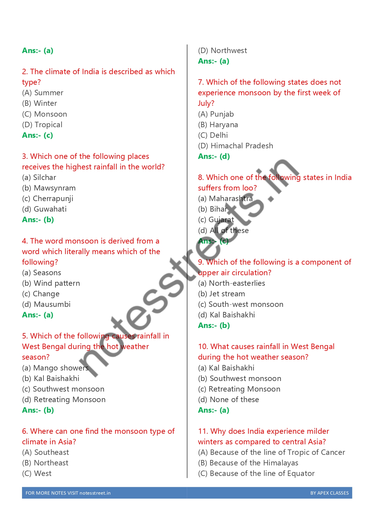 Class 9 SST MCQs PDF in English - Image 3