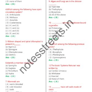 Class 9 Science MCQs in English PDF