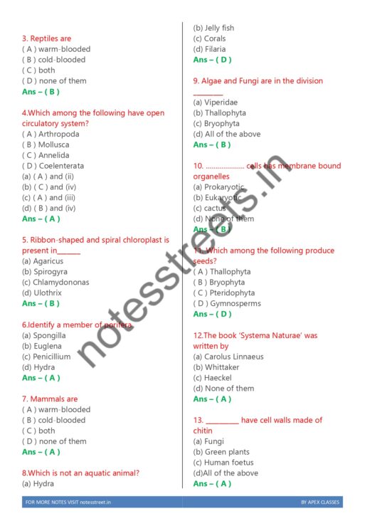 Class 9 Science MCQs in English PDF - Image 2