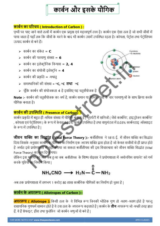 Class 10 Science Notes In Hindi ( Notes + MCQs ) PDF - Image 6