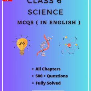 Class 6 Science MCQs in English PDF