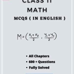 Class 11 Math MCQs in English PDF