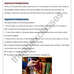 Class 6 SST Notes in English PDF