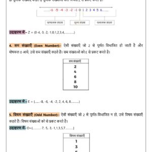 Class 6 Math Notes In Hindi PDF